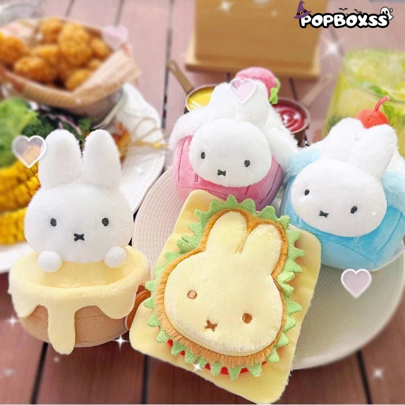 Miffy Food Workshop Series Plush Pendant Dolls. Blind Box