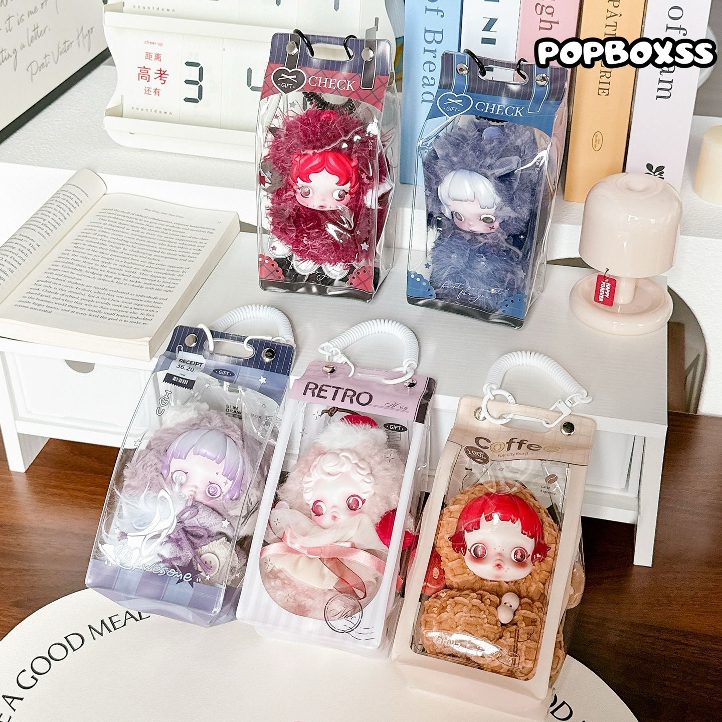 SKULLPANDA × Wednesday Protective Case(Doll not included)