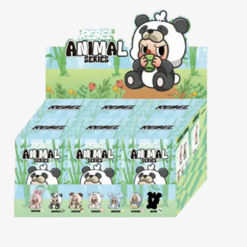 REBEL Bear Animal Series Vinyl Plush Blind Box