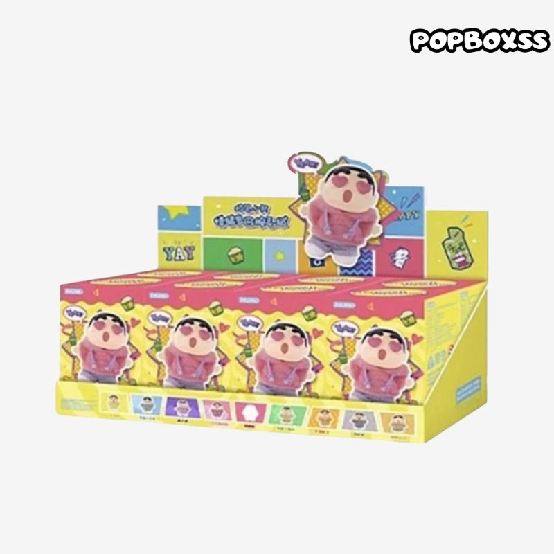 TOP TOY Crayon Shin-chan Emotional Dopamine Series Vinyl Plush Pendant, Blind Box