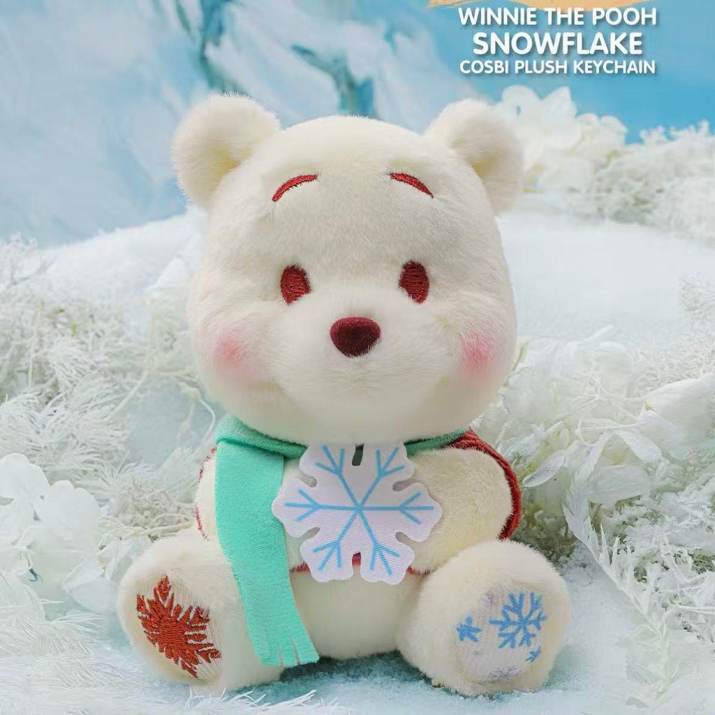 DSN Winnie the Pooh Bloom To Snow Series Cosbi Plush Keychain Collection Blind Box