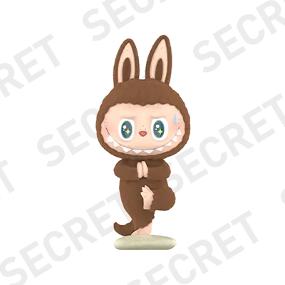 【gift】THE MONSTERS Labubu Lazy Yoga Series Figures