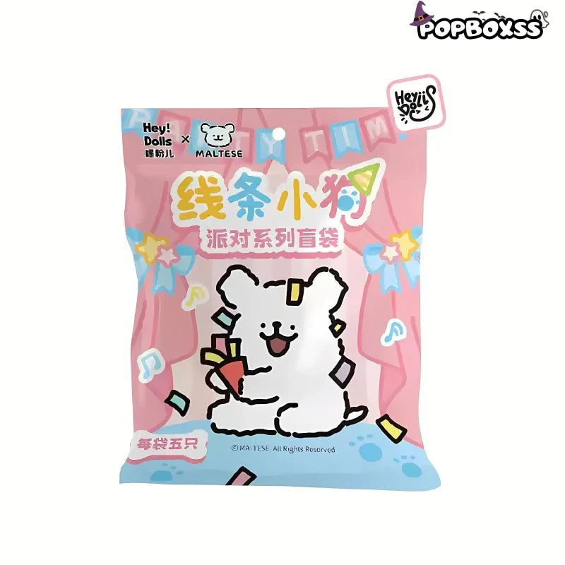 MALTESE Mini Beans V2 Party Series PVC Figures. Blind Bag