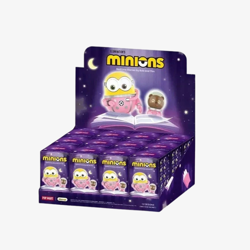 Minions Bedtime Stories by Bob and Tim Series Figures, Blind Box
