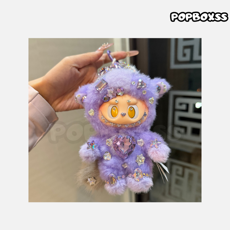 【Customized Two-Week】 Labubu Swarovski Crystal Doll Clothes (Doll Included) Have a Good Run Series