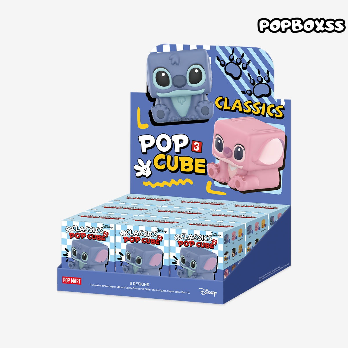 DSN Classics POP CUBE-3 Series Figures Blind Box