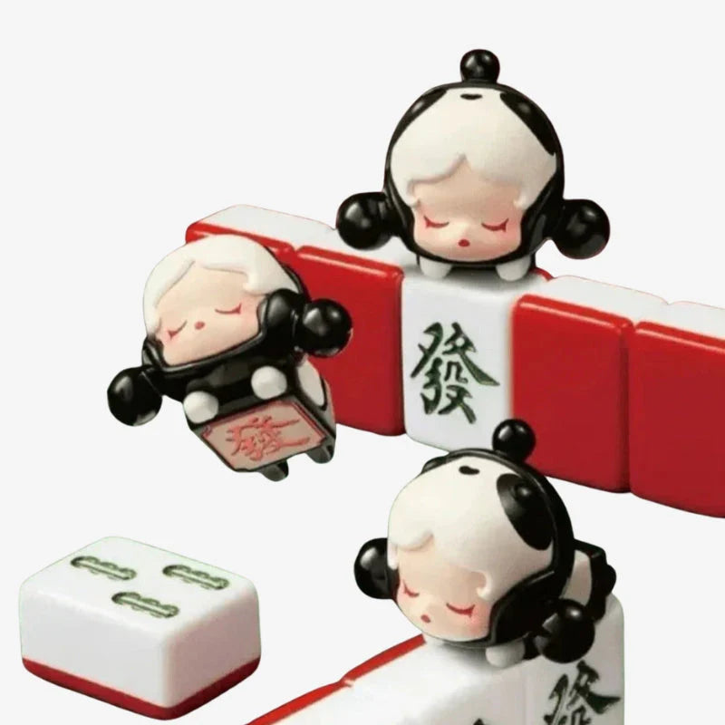 POP BEAN SKULLPANDA Chengdu Limited Edition Mahjong Figure