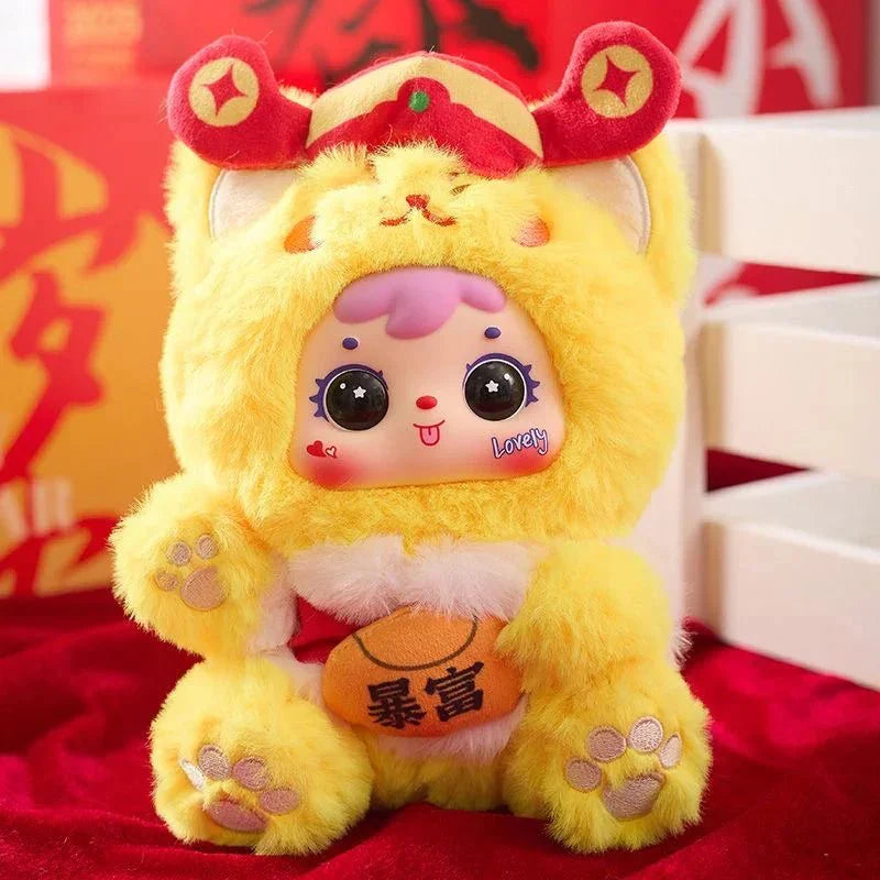 Samuel Lucky Cat Series Plush Pendant. Blind Box