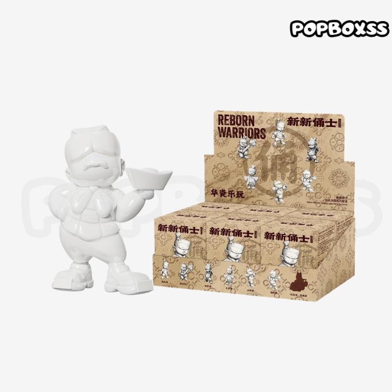 HeyceraCeramic REBORN WARRIORS Furnace figurines blind box