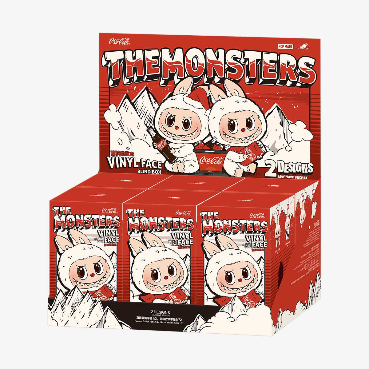 THE MONSTERS Labubu COCA COLA Series Vinyl Plush Dolls. Blind Box