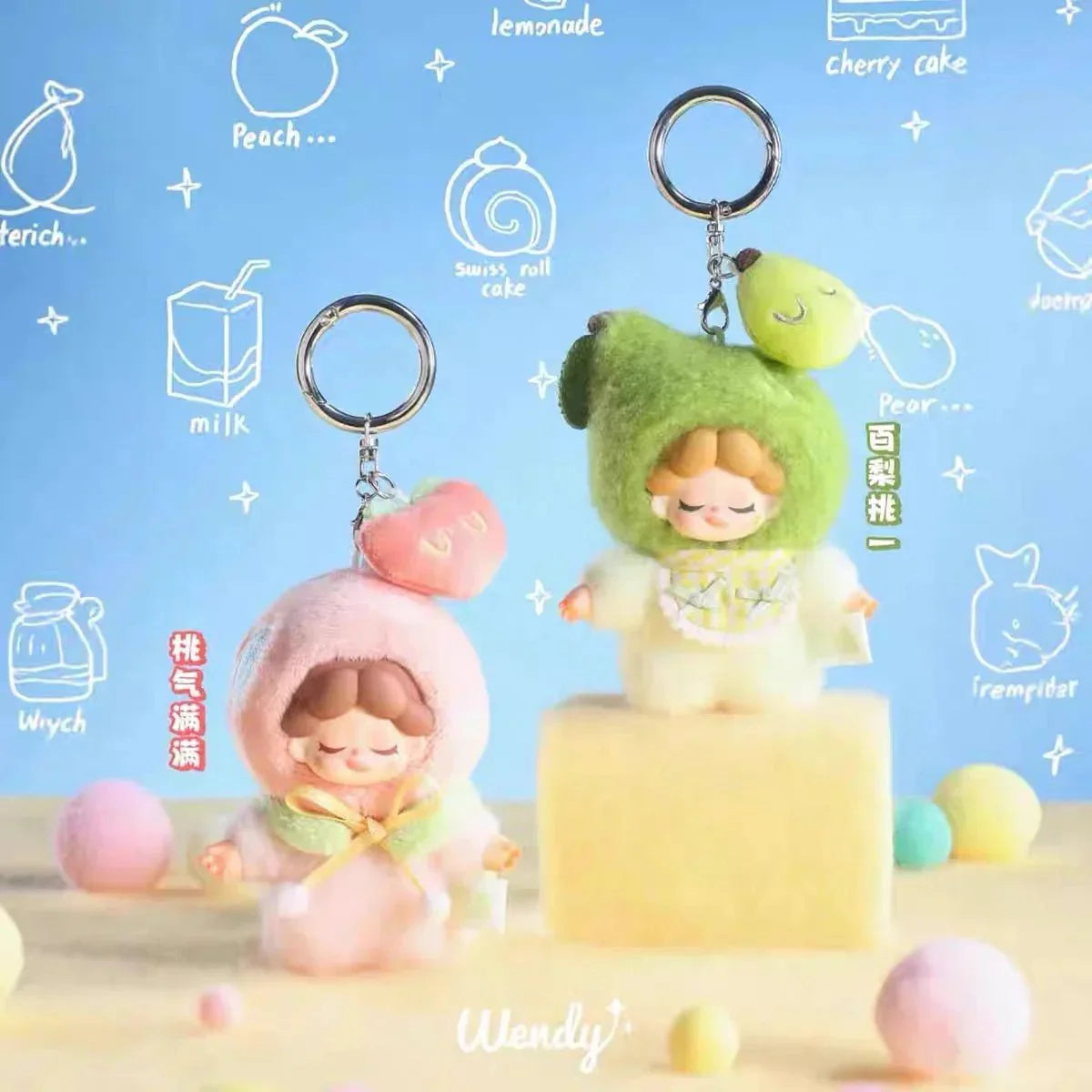 Wendy Fruity Party Series Mini Plush Dolls. Blind Box