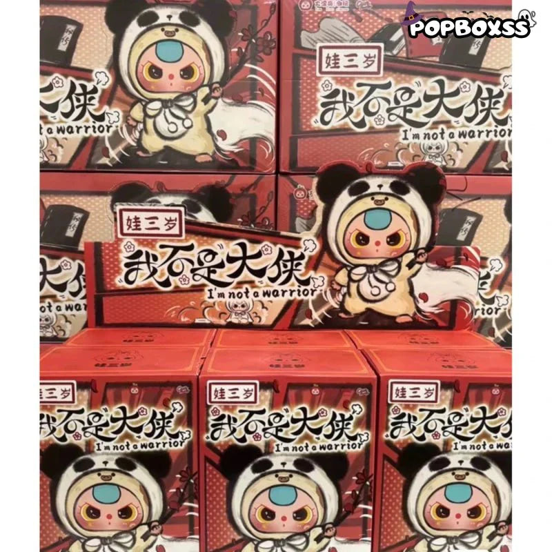 Baby Three I'm Not A Warrior Series Plush Blind Box