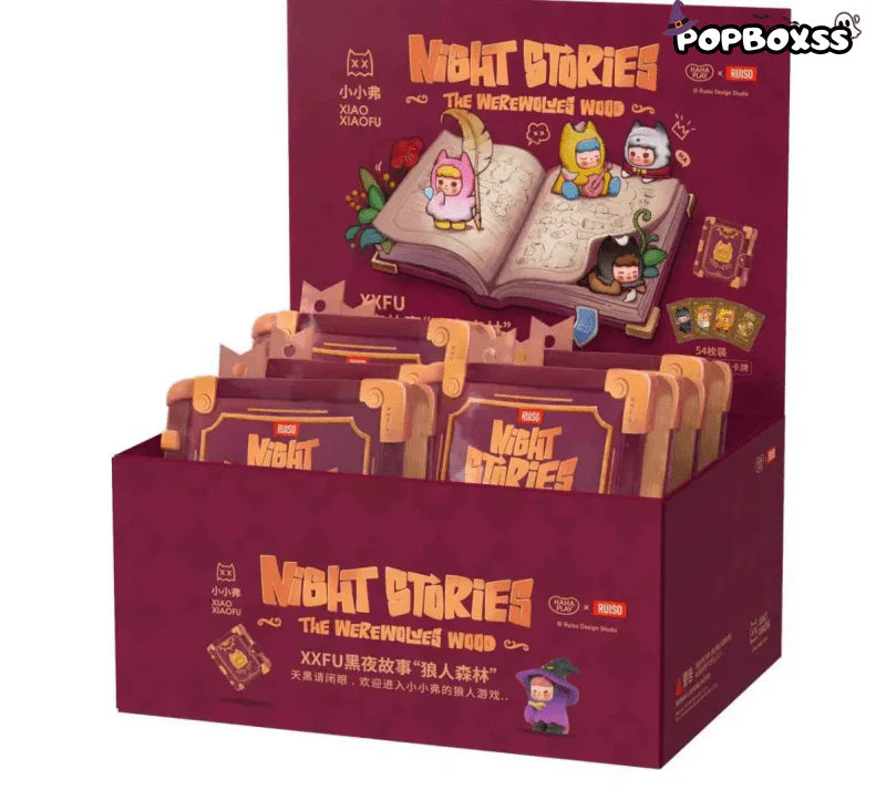 XXFU Xiaoxiaofu Night Stories The Werewolevs Wood Series Mini Beans, Blind Bag