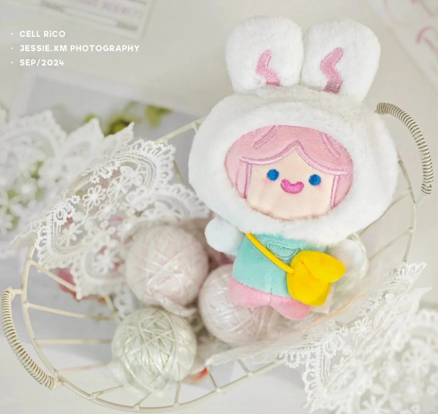 CELL RiCO Happy Fluffy Series Plush Dolls, Blind Box