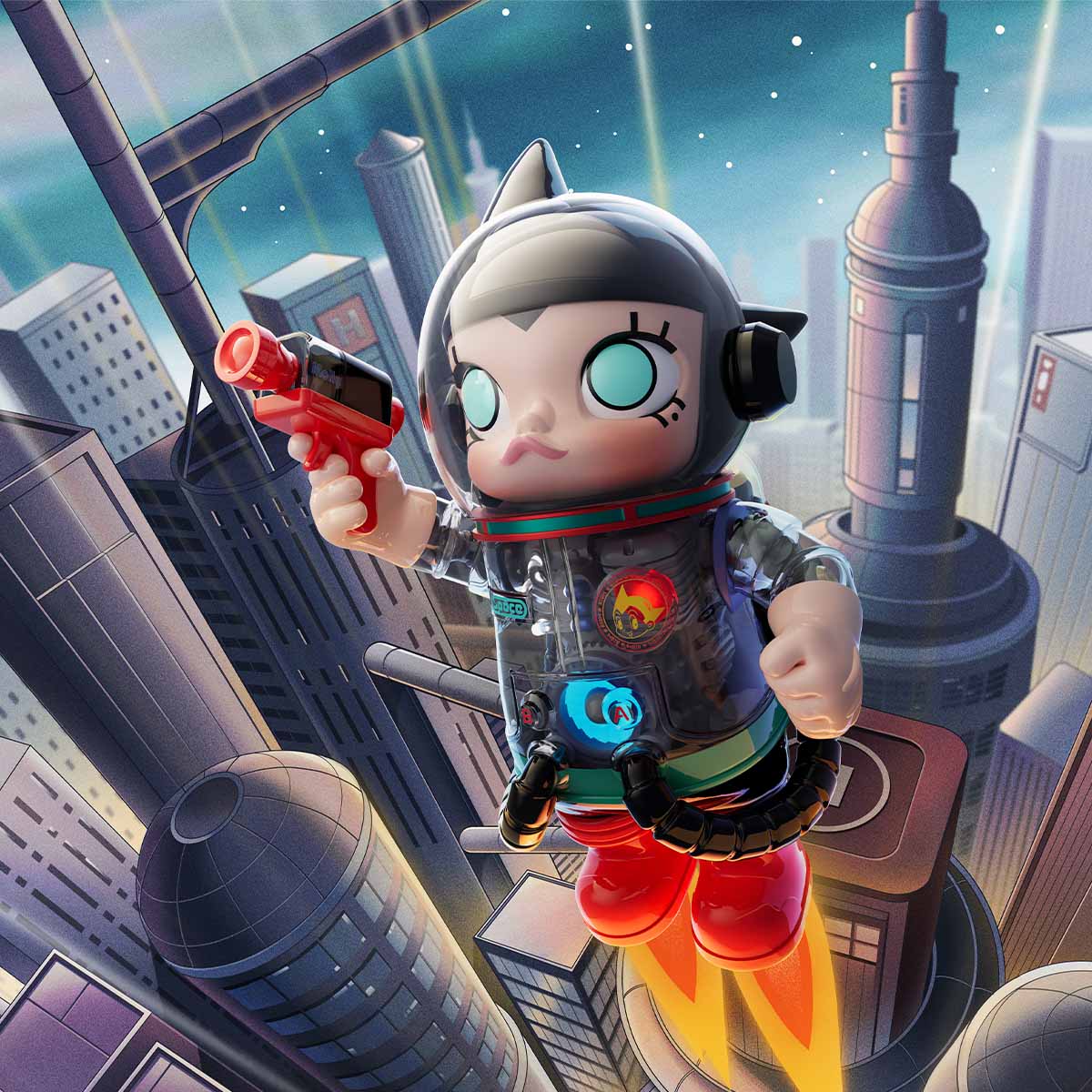 POPMART MEGA SPACE MOLLY 400% ASTRO BOY