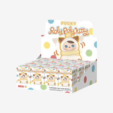 【Sale】PUCKY Roly-Poly Kitty Series Blind Box