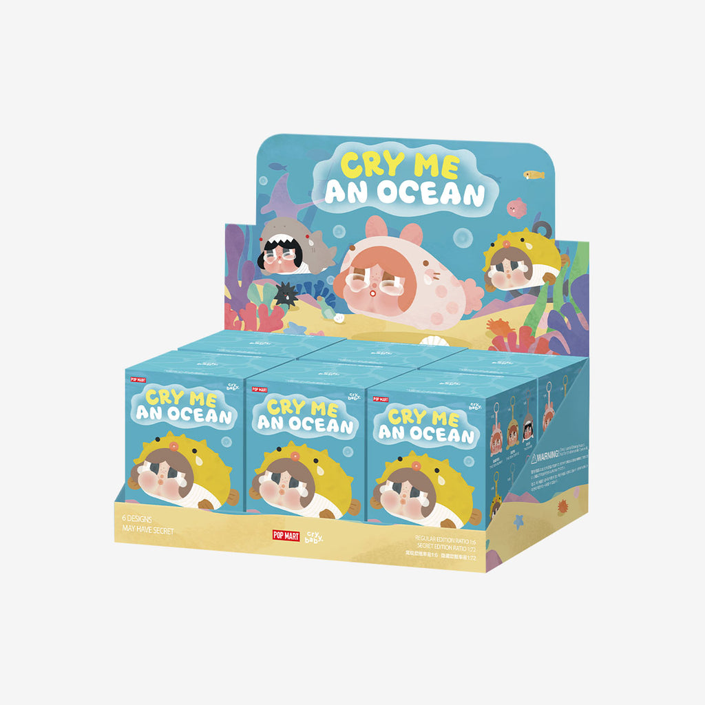 CRYBABY Cry Me An Ocean Series- Vinyl Plush Pendant Blind Box - POP MART (United States)（PRE ORDER）
