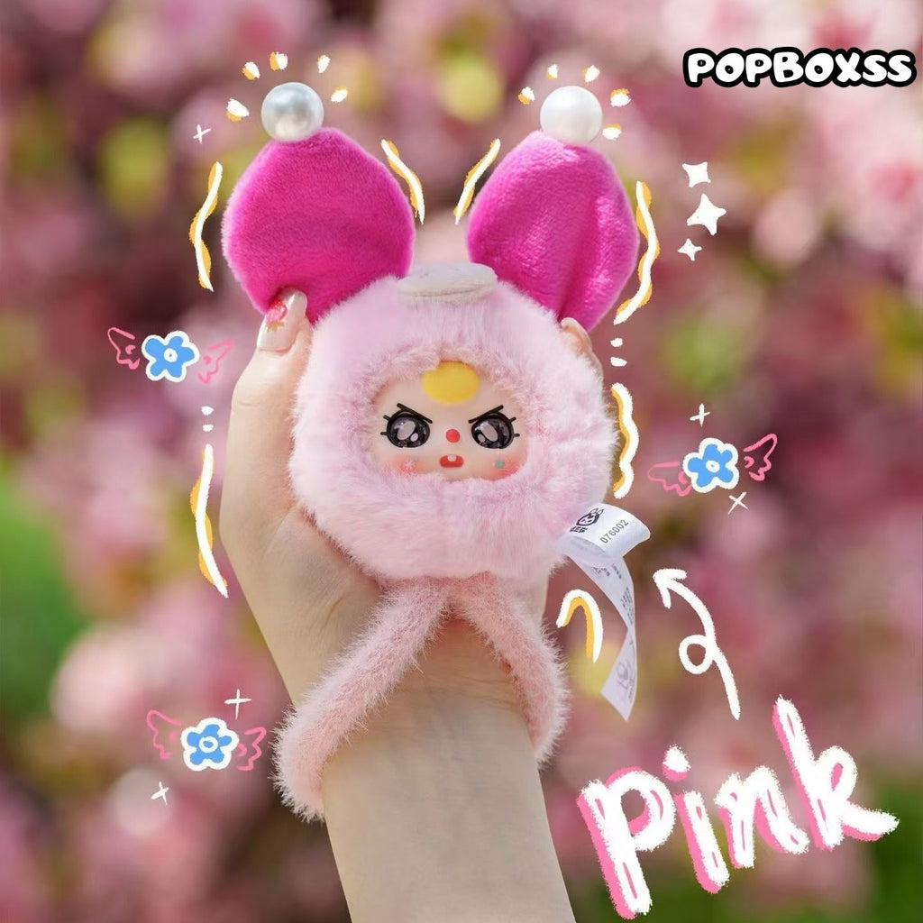 Baby Three Toddler Wrist Strap Plush Doll Charm Blind Box