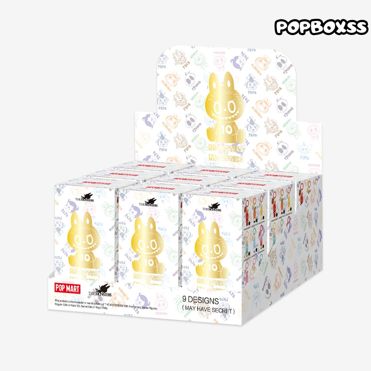 THE MONSTERS 10TH Anniversary Series Figure Blind Box