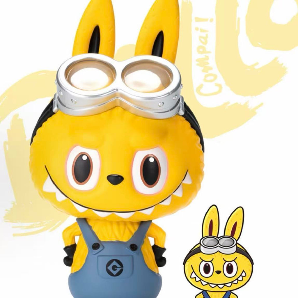 the monster zimomo x minions figurines