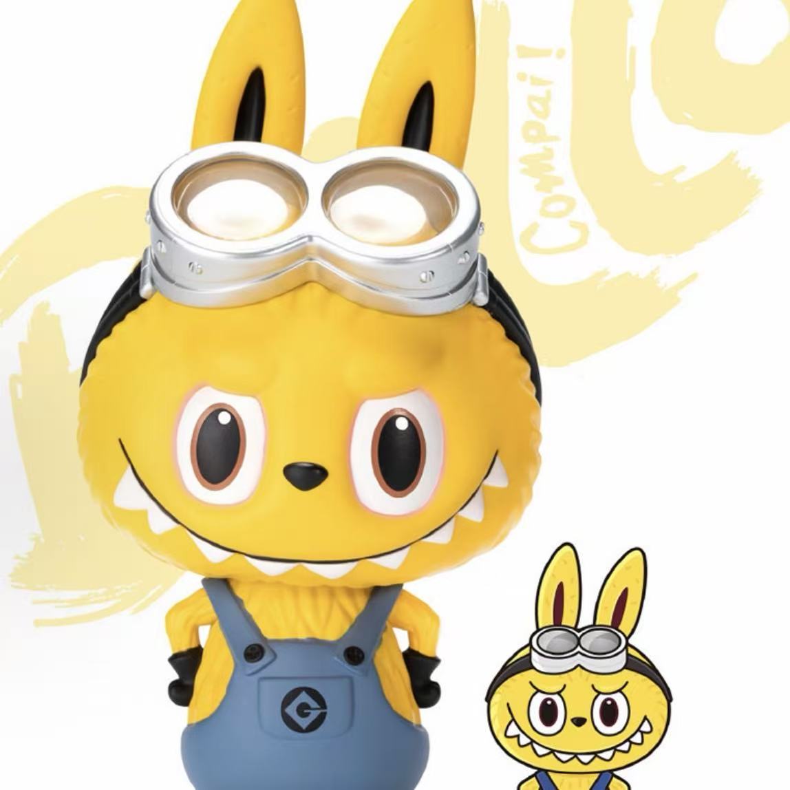 the monster zimomo x minions figurines