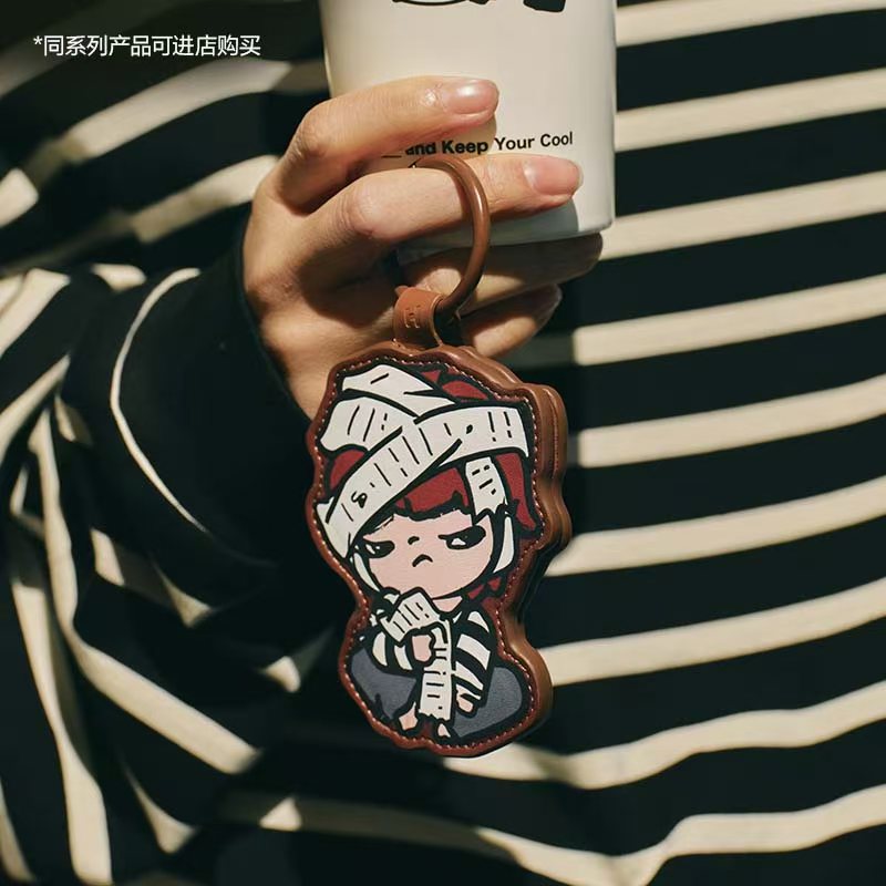 POPMART Hirono Convenience store roaming Shanghai Limited Magnetic pendant