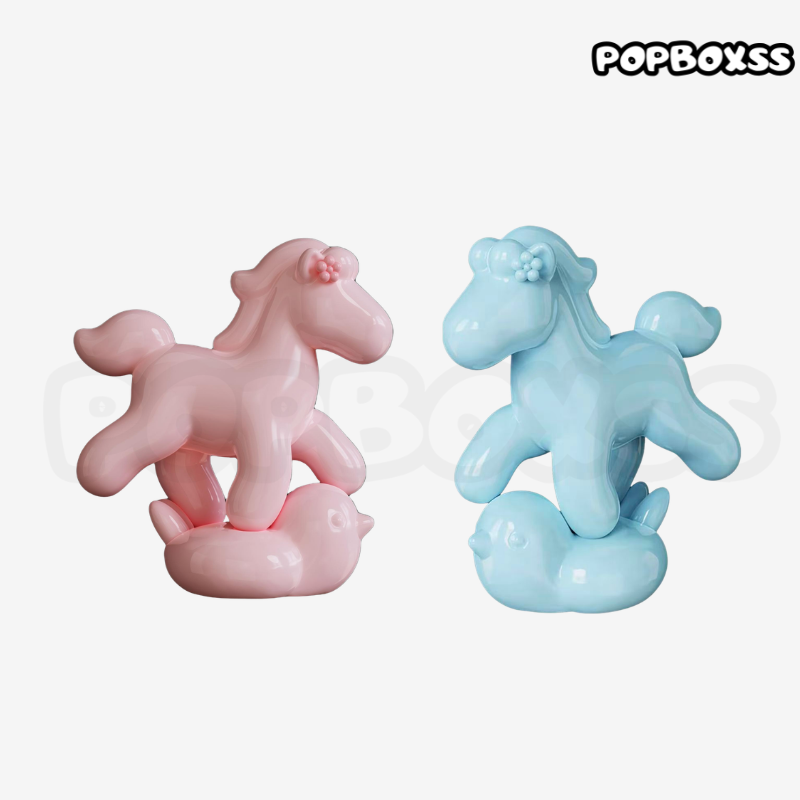 Heycera Horse Treading on a Flying Swallow Ceramic ornaments