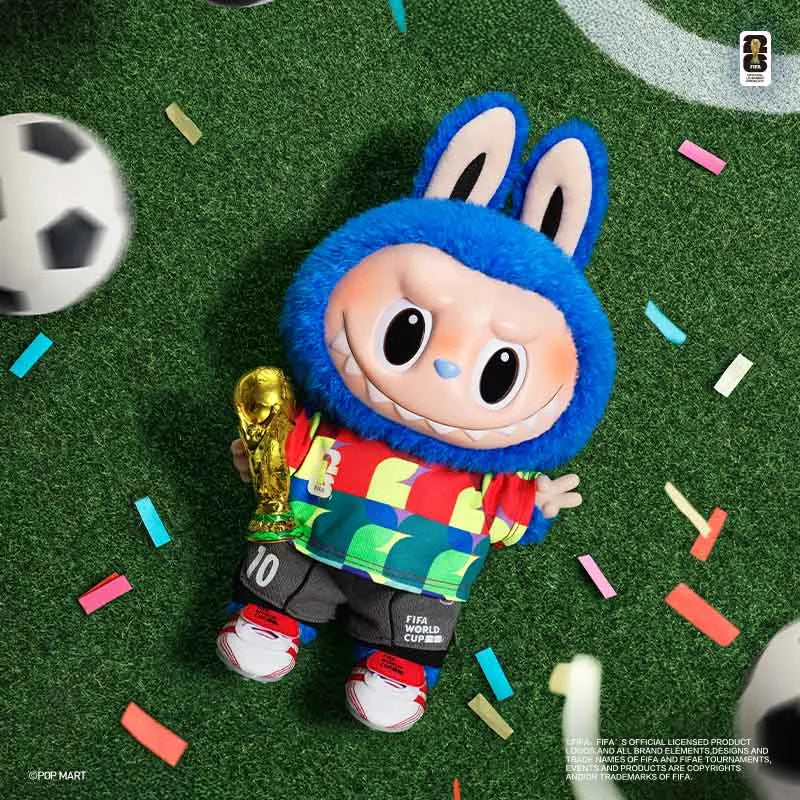 THE MONSTERS × FIFA SERIES-Catch the Win Vinyl Plush Doll