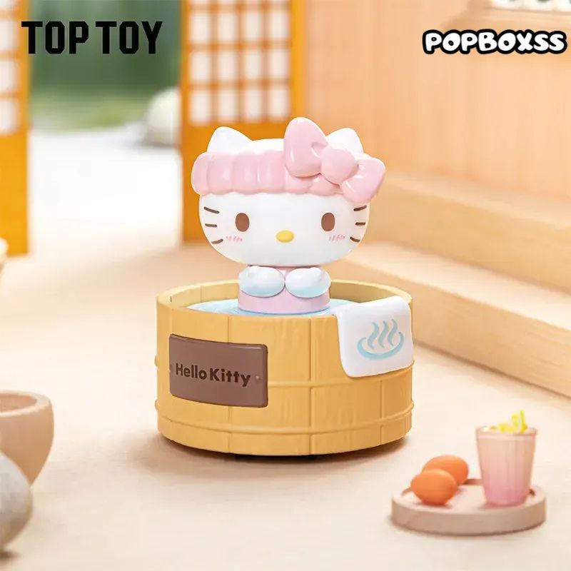 Sanrio characters Spinning Hot Spring Series Figures Blind Box