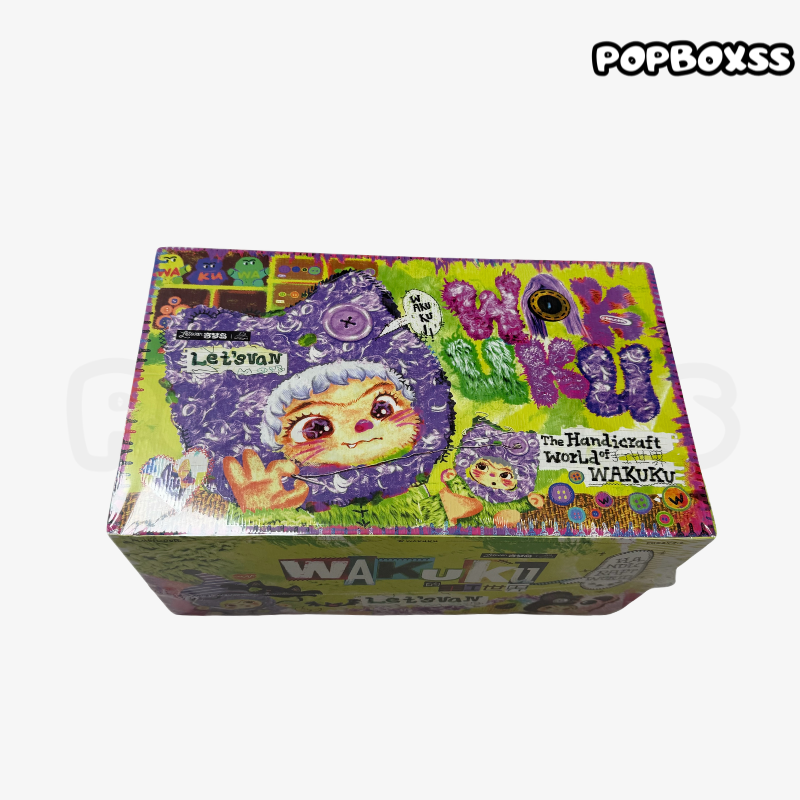 WAKUKU Handmade World Vinyl plush pendant blind box