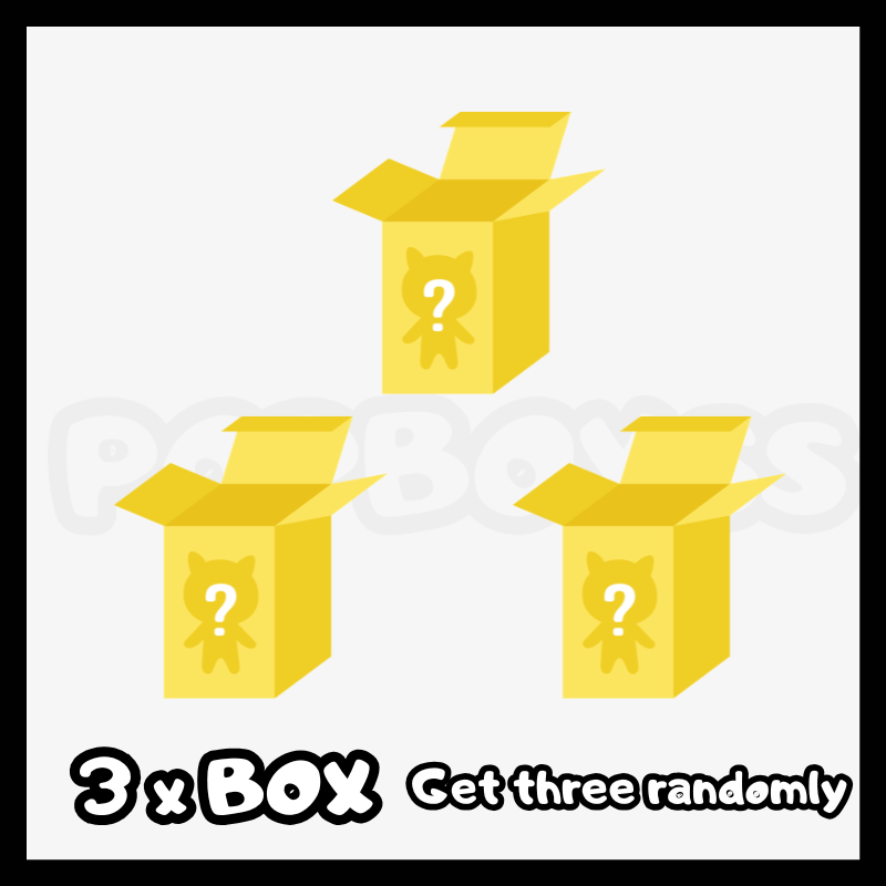POPBOXSS Children's Day Lucky Bag blind box ver2(Random blind boxes/confirmation boxes)