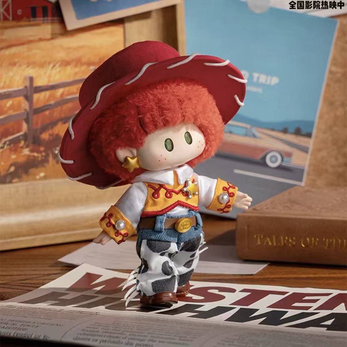 YOYO Toy Story 5 It's Jessie YO Series Vinyl Plush Pendent