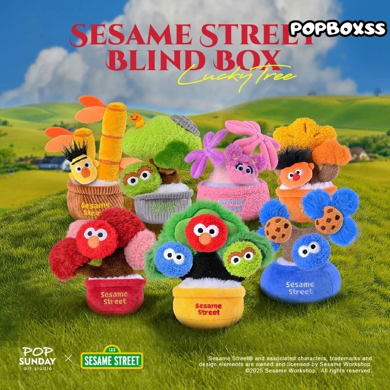 SESAME STREET Lucky Tree Series Plush Blind Box