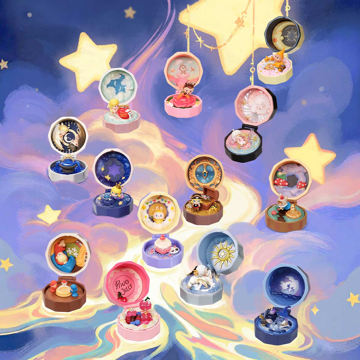 Romantic Ring Box Series 4 Scene Sets. Blind Box