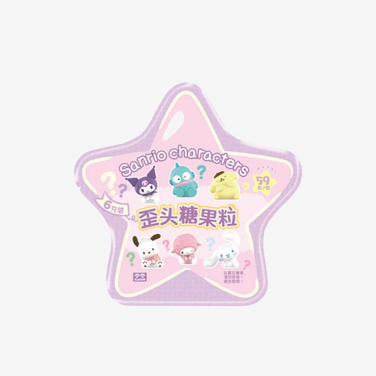 SANRI0 Characters Crooked Head Mini Beans Series PVC Figures. Blind Box