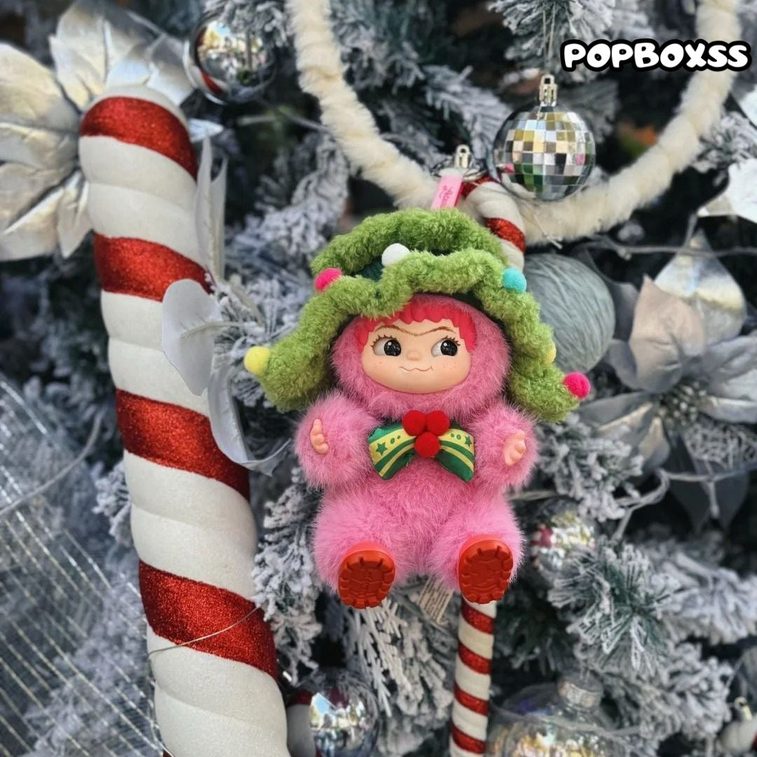 WAKUKU Santa Cutie in Pink Series Vinyl Plush Limited Figure