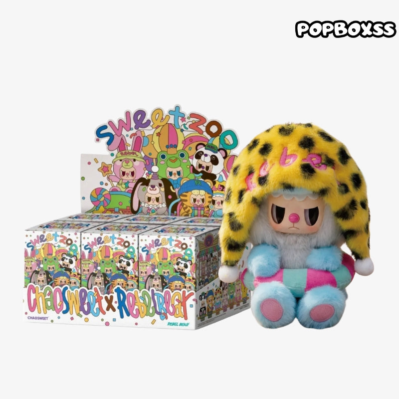 Rebel Bear Sweet Zoo Series Plush Blind Box