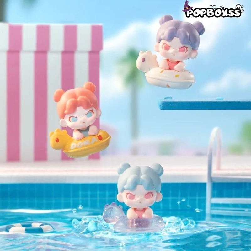 TNTSPACE Pool Party Series Mini Beans Figures, Blind Bag