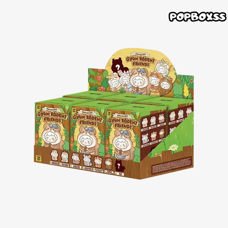 MEE MEE Rodent Friends Series Vinyl Plush Blind Box