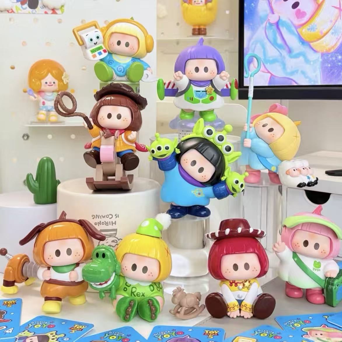 DSN YOYO Toy Story 5 Growing Up Series Collectible Figure Blind Box