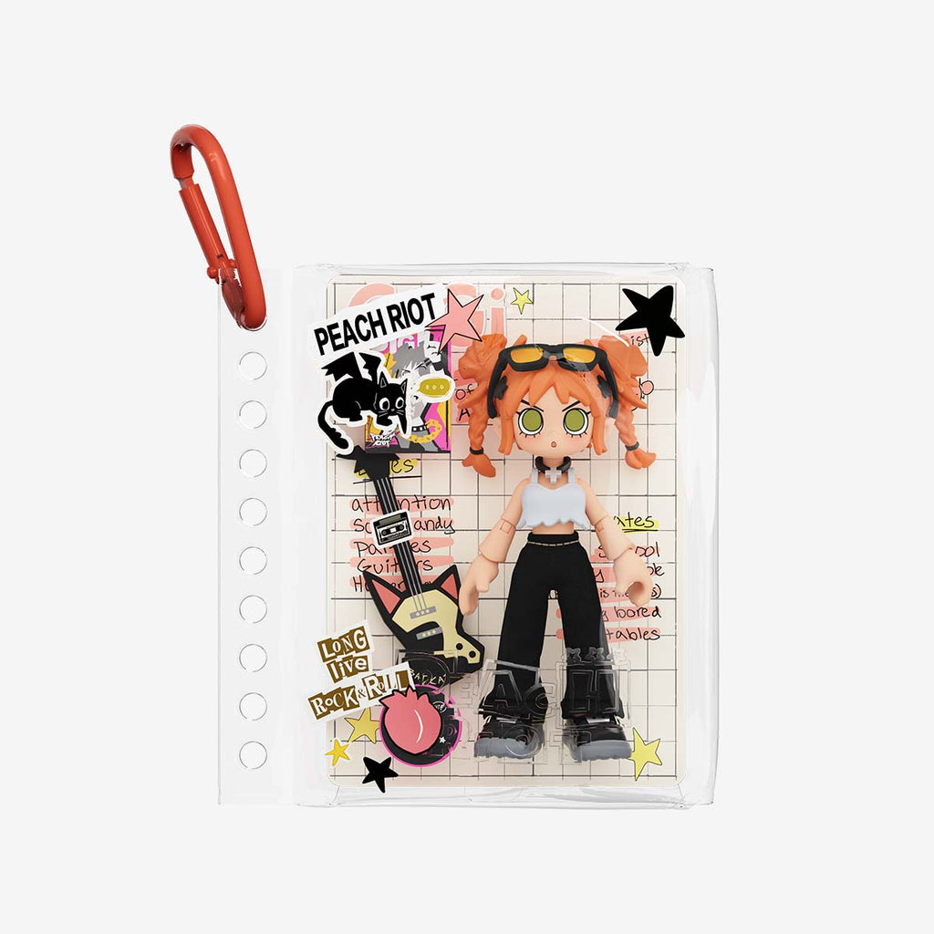 POPMART Peach Riot Carry the Music Series Block Pendant