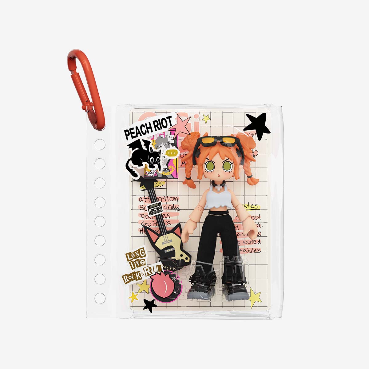 POPMART Peach Riot Carry the Music Series Block Pendant