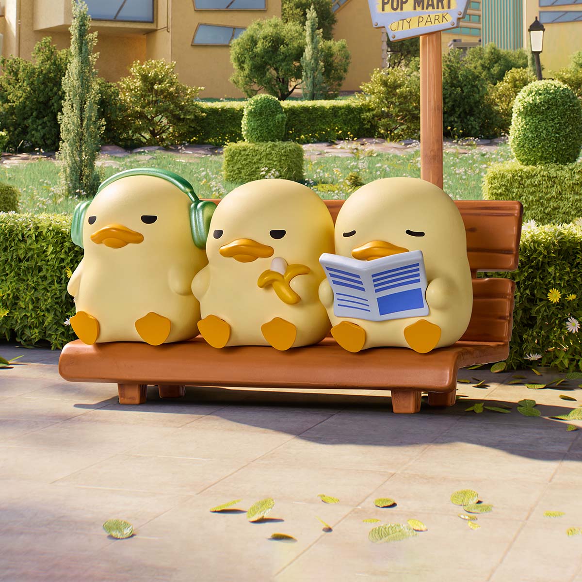 POPMART Mini DUCKOO Citywalk Series Figures