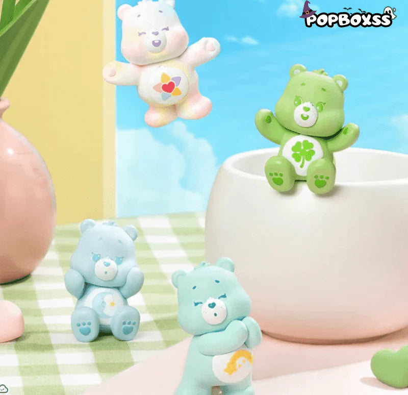 Care Bears Little Things Series Cubby Face Mini Beans Figures, Blind Bag