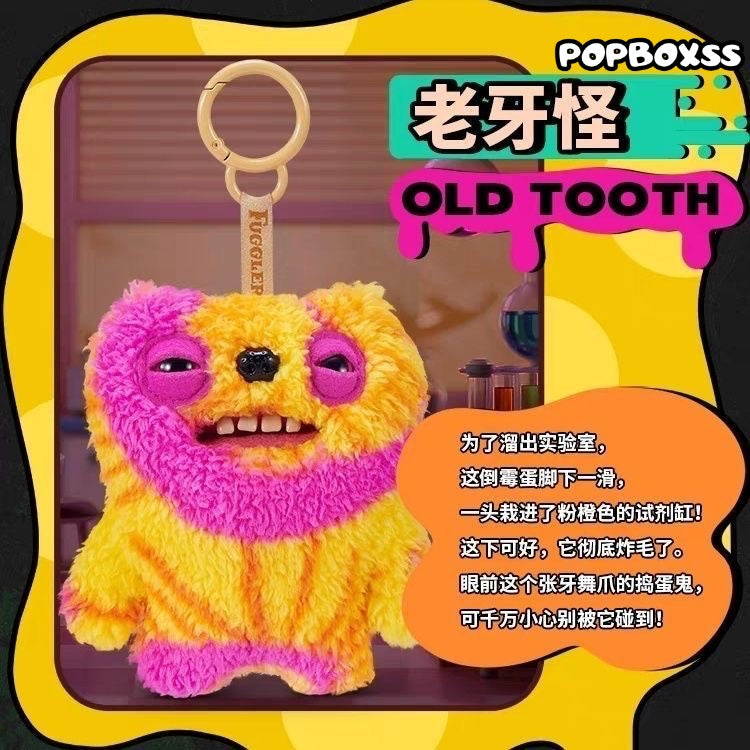 Fuggler Funny Ugly Monster Keypers V6 Series Plush Key Chain Dolls. Blind Box