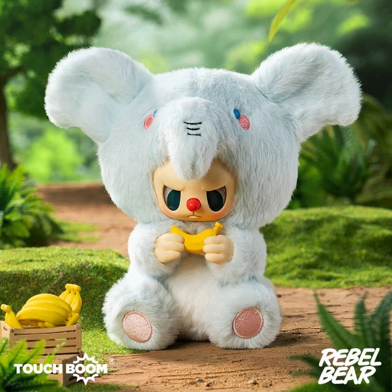 REBEL Bear Animal Series Vinyl Plush Blind Box