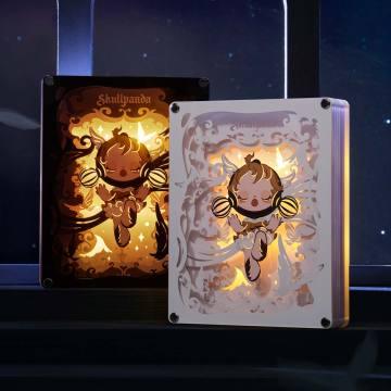 SKULL PANDA lmage Of Reality Series-Paptraft Lamp (Plain Ver)