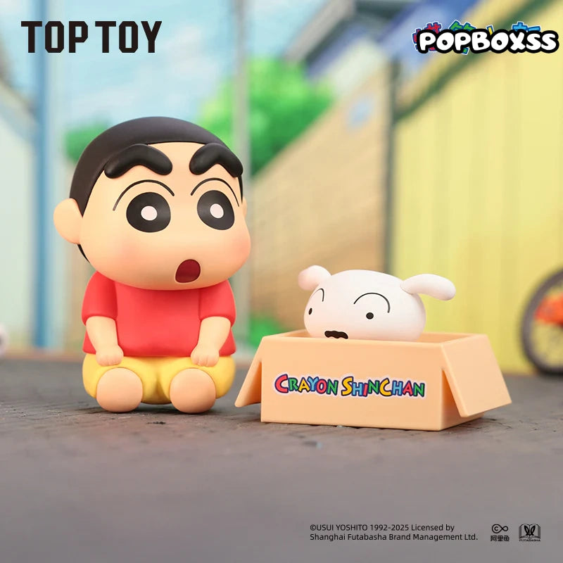 TOP TOY Crayon Shin-chan Shiro's Daily Life Series Blind Box