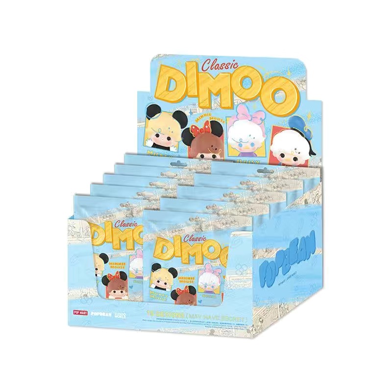 POP BEAN DIMOO WORLD × DSN Classic Series(3Pcs Per Pack)