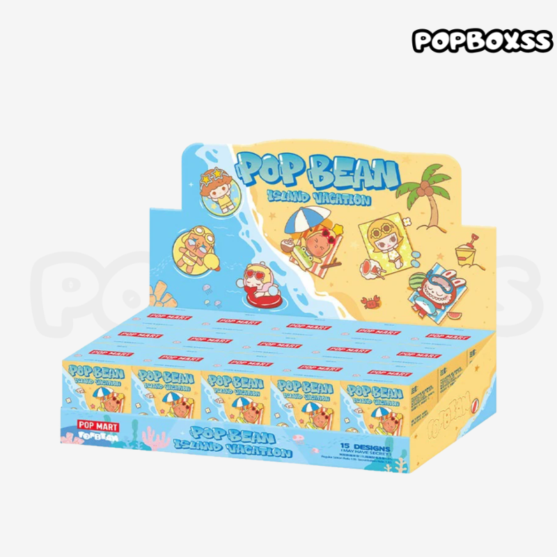 POPMART POP BEAN Island Vacation Series Mini Figures Blind Box (PRE-ORDER)